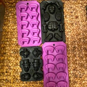 Ice Cube Trays Skulls